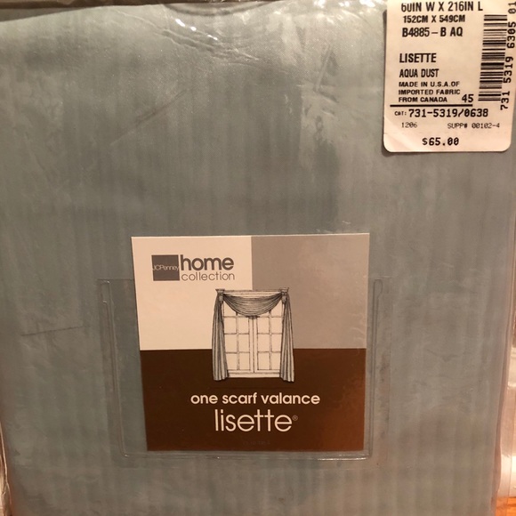 JCPenny’s Home Expressions Scarf Valance - Picture 6 of 9